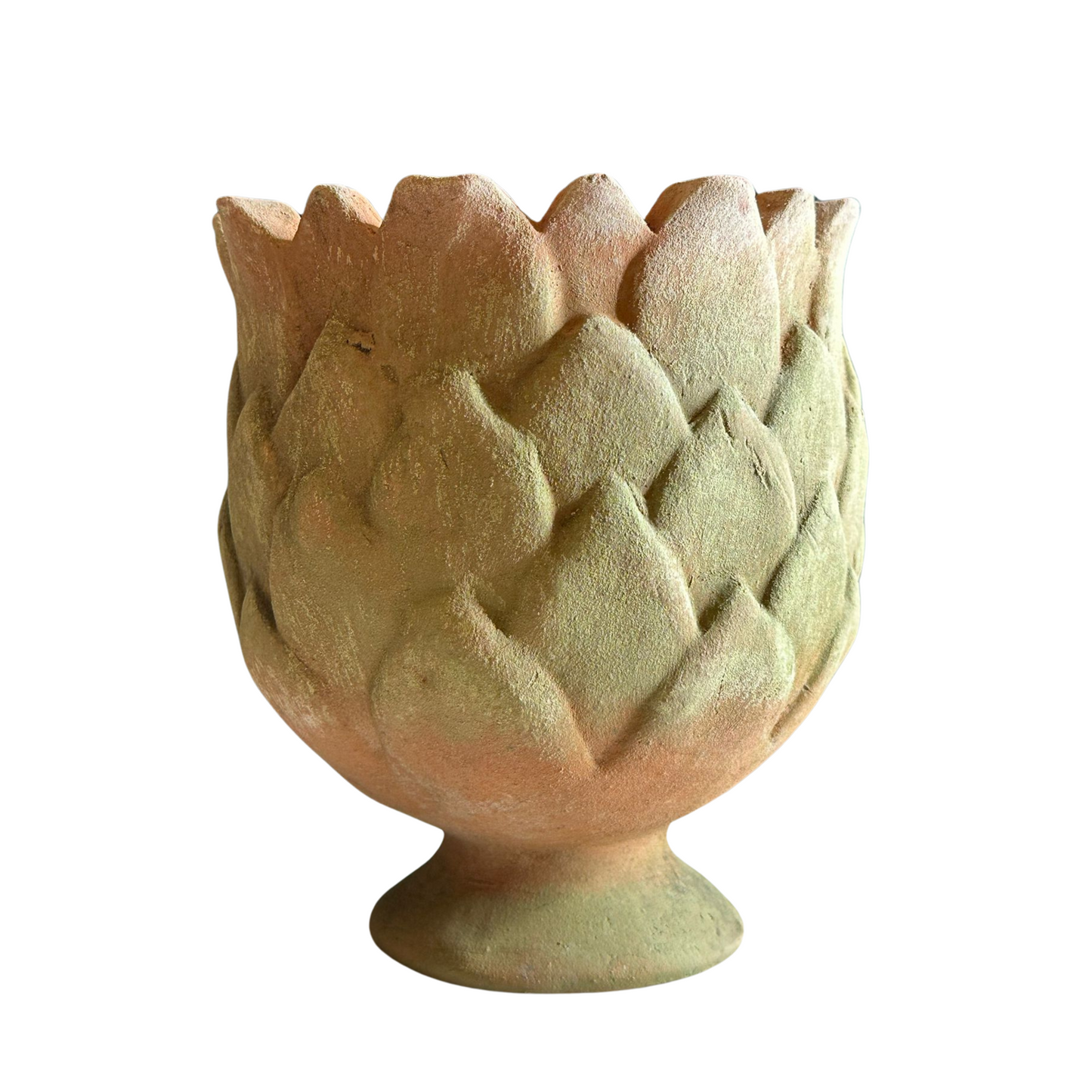 Pinecone Terracotta Planter