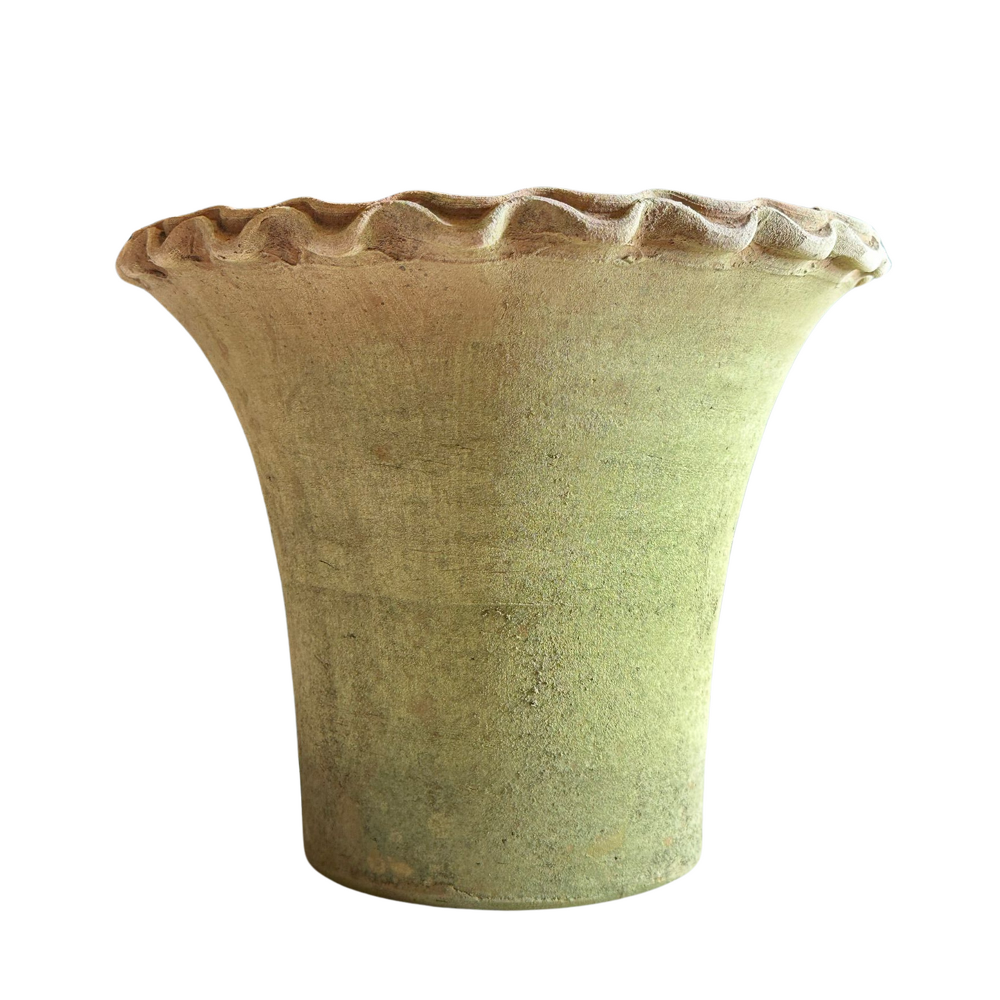 Pie Crust Terracotta Planter