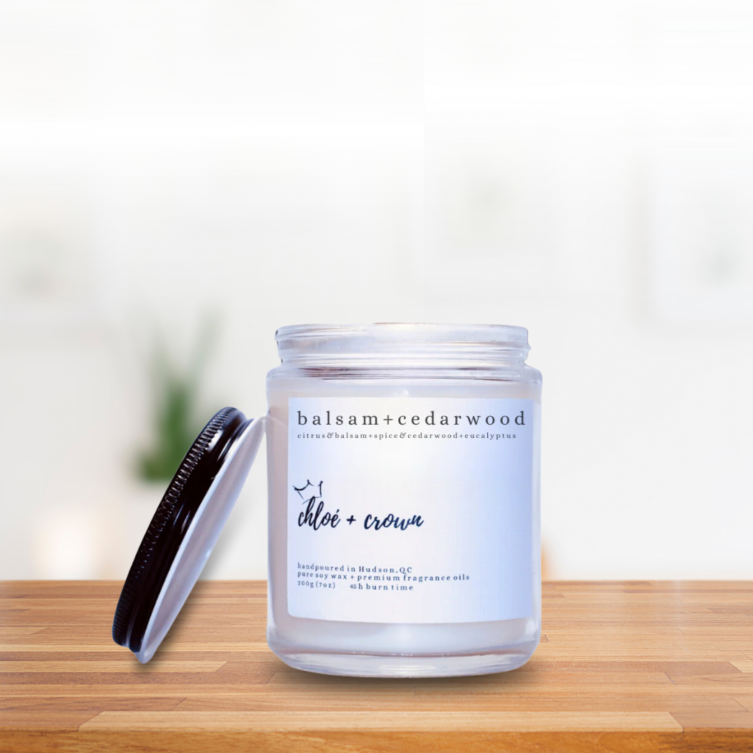Balsam & Cedarwood Candle