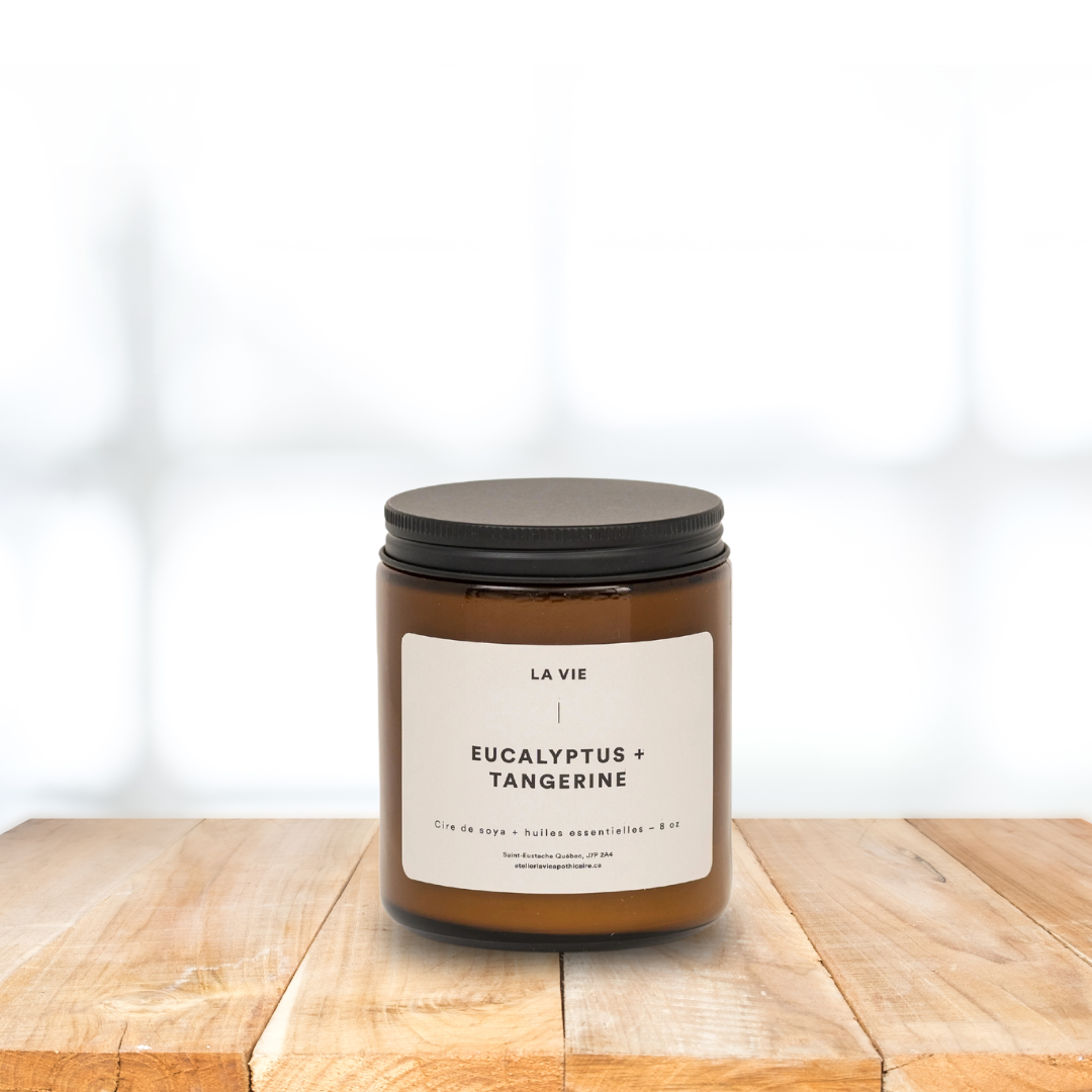 Eucalyptus Tangerine Candle
