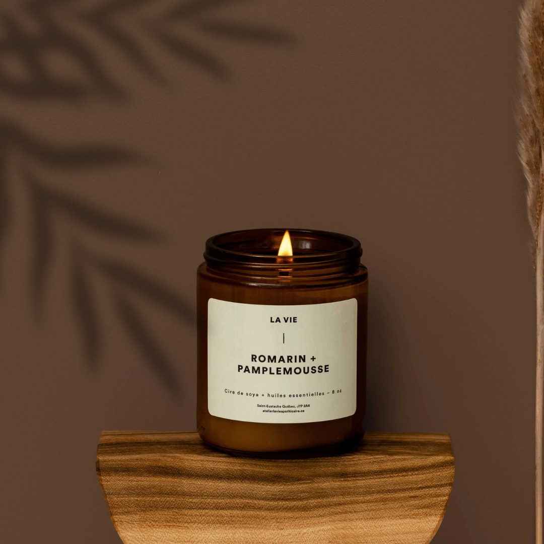 Rosemary Grapefruit Candle